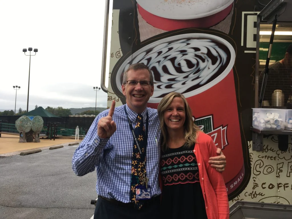2017 Employee Giving Campaign, Charles W. Longer Elementary, Sheetz beverage truck visit