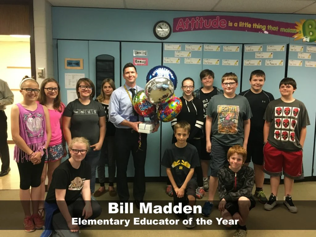 2017 Elementary Educator of the Year Bill Madden