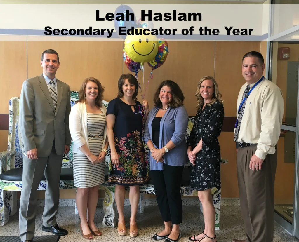 2017 Secondary Educator of the Year Leah Haslam